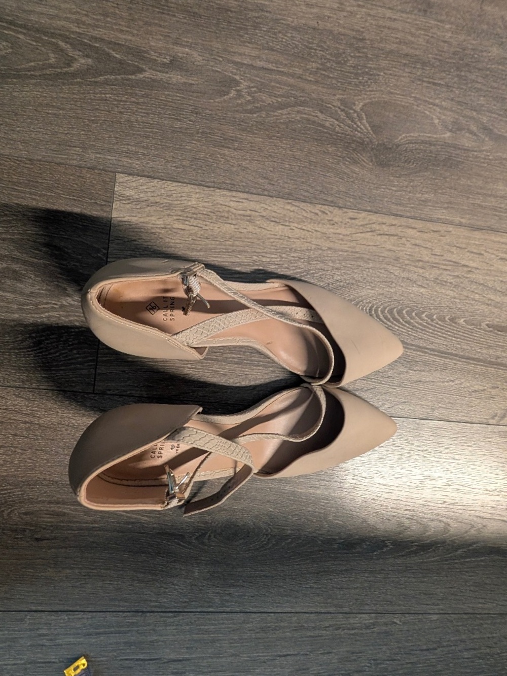 Call it Spring Size 8 Tan Heels - Picture 4 of 6